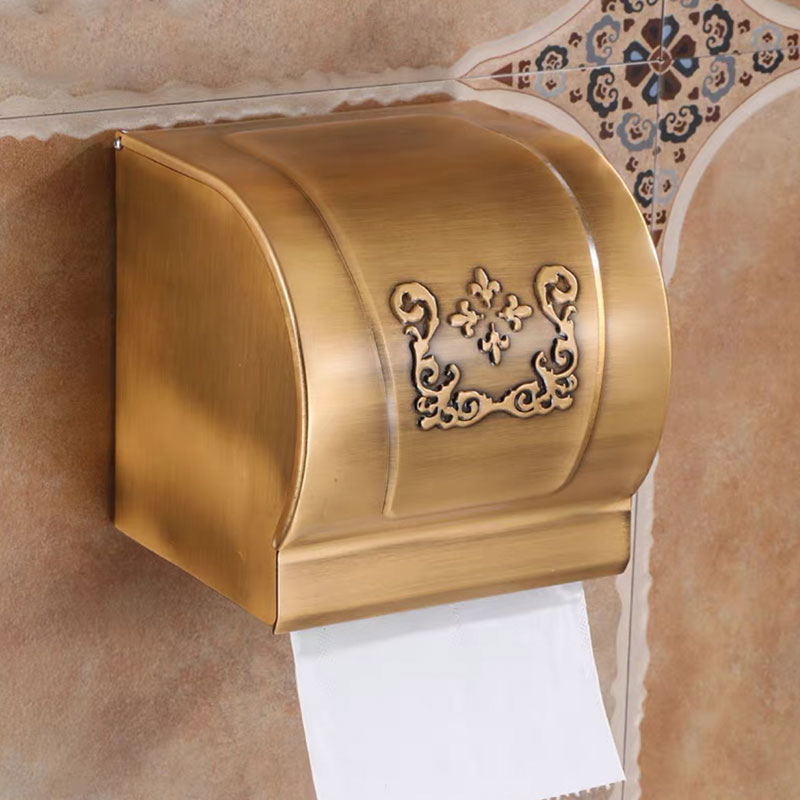 Home Bathroom Paper Towel Dispenser - Tempat Kotak Tisu Kamar Mandi Terpasang