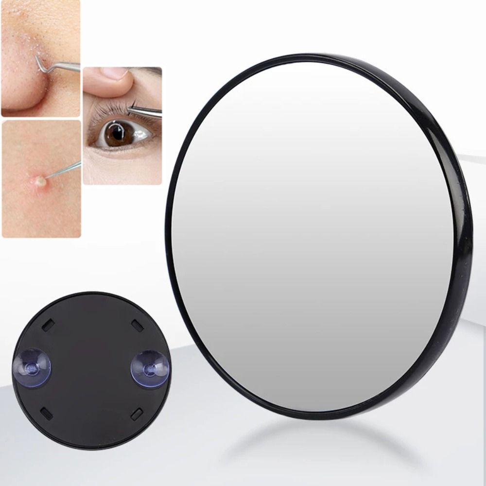 Home Theater Bathroom - Cermin pembesar dengan cangkir isap, cermin