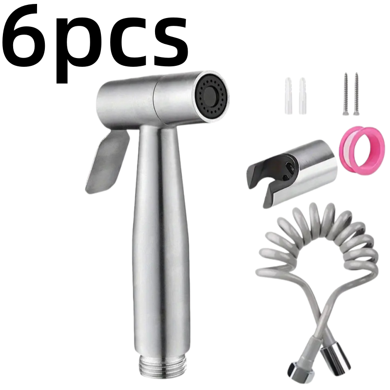 Home Bathroom Cleaning Kit - Set Semprotan Bidet Stainless Steel SUS304,