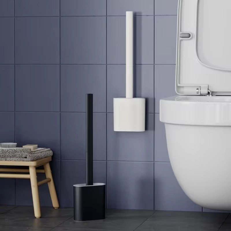 Home Bathroom Cleaning Kit - 1 Buah sikat pembersih Toilet terpasang