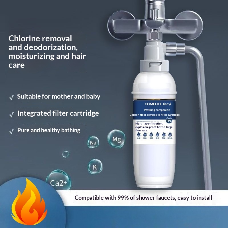 Home Bathroom Water Filter - Filter pra-pemurni rumah tangga untuk mandi,