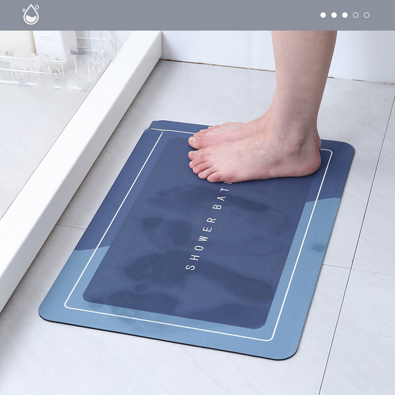 Keset kamar mandi Anti selip,  - Jet Home Bathroom Mats ulasan dan harga