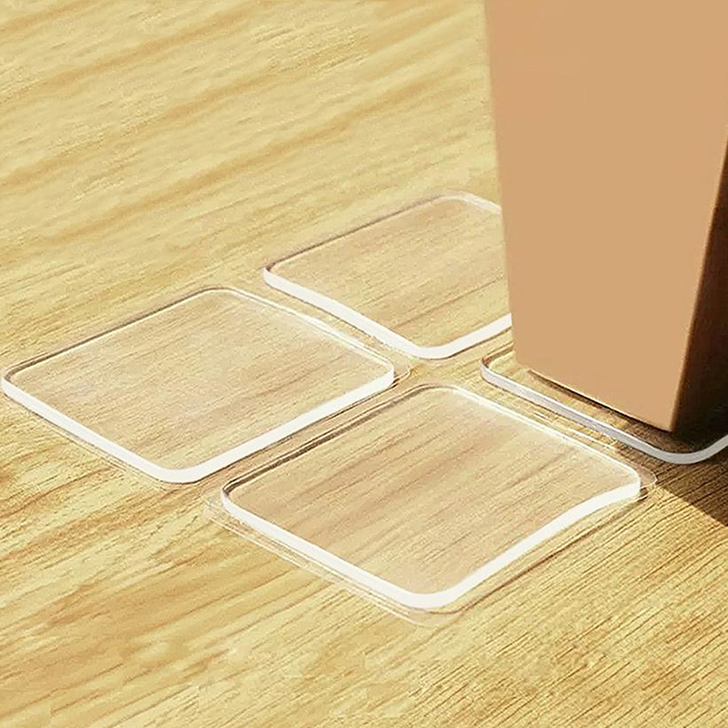 4/12Pcs Alas Anti Getaran Anti - Jet Home Bathroom Mats ulasan dan harga