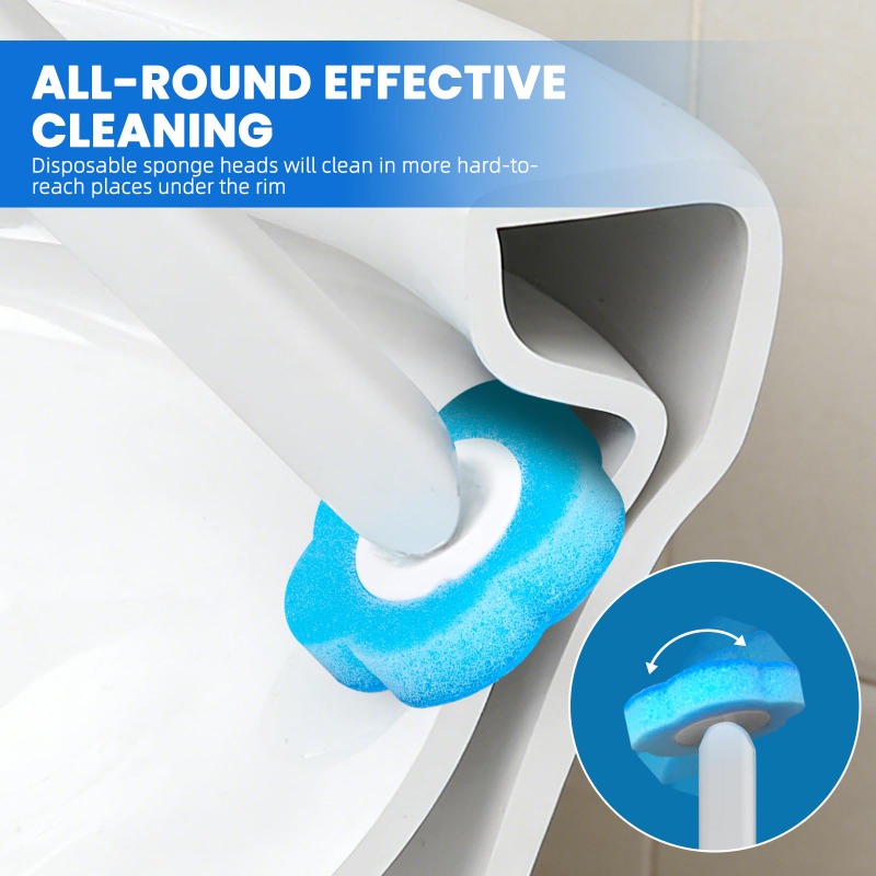 Sikat Toilet dengan Kit Kepala - Home Bathroom Cleaning Kit ulasan dan harga