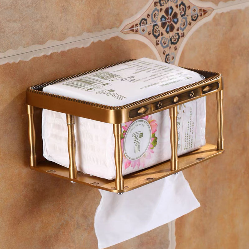 Tempat Kotak Tisu Kamar Mandi  - Home Bathroom Paper Towel Dispenser ulasan dan harga