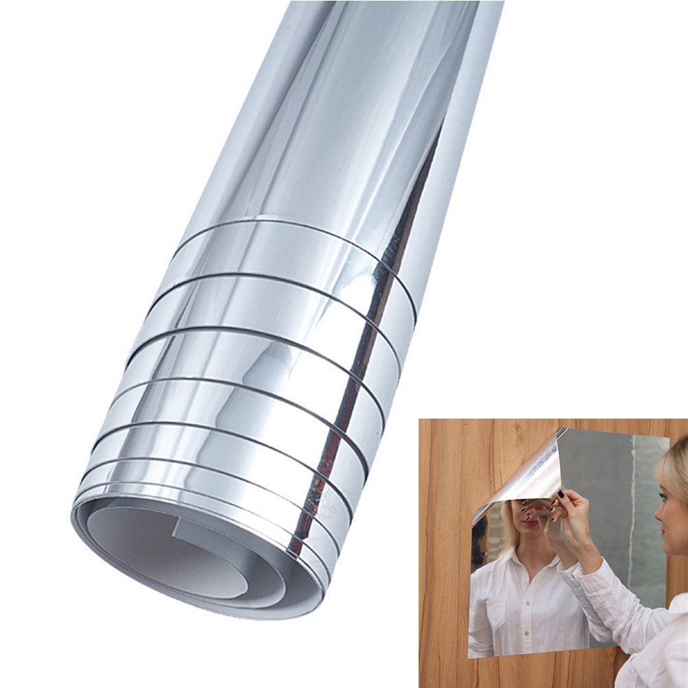 Stiker Cermin Fleksibel Stiker - Home Theater Bathroom ulasan dan harga