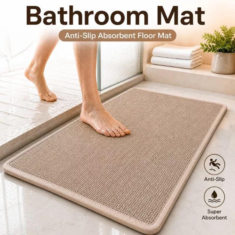 Keset Lantai Kamar Mandi Anti  - Jet Home Bathroom Mats ulasan dan harga