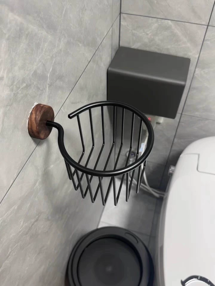 Tempat Tisu Kayu Solid Tanpa B - Home Bathroom Paper Towel Dispenser ulasan dan harga