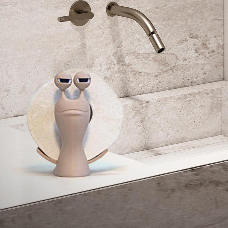 Tempat Tisu Toilet Siput Dispe - Home Bathroom Paper Towel Dispenser ulasan dan harga