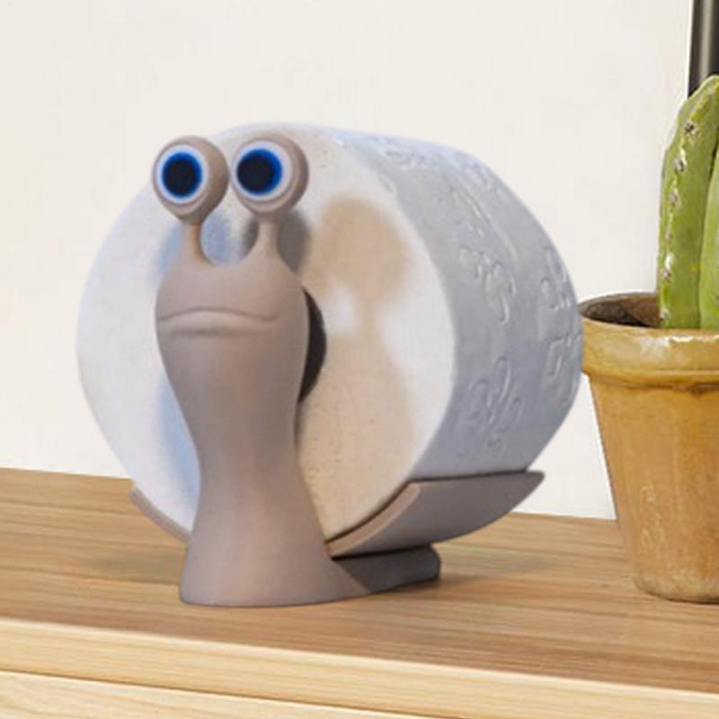 Tempat Tisu Toilet Siput Dispe - Home Bathroom Paper Towel Dispenser ulasan dan harga