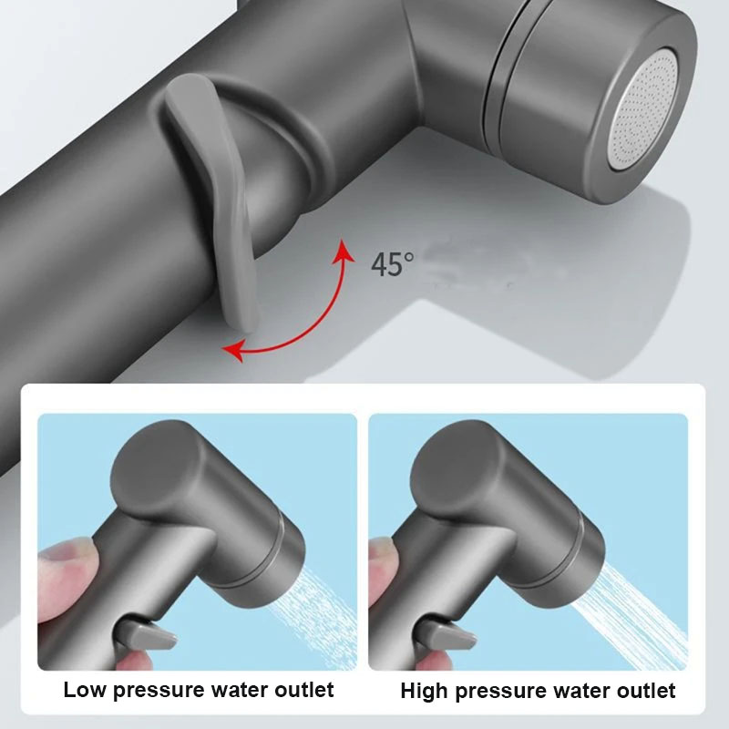 Set Semprotan Bidet Tekanan Ti - Home Bathroom Cleaning Kit ulasan dan harga