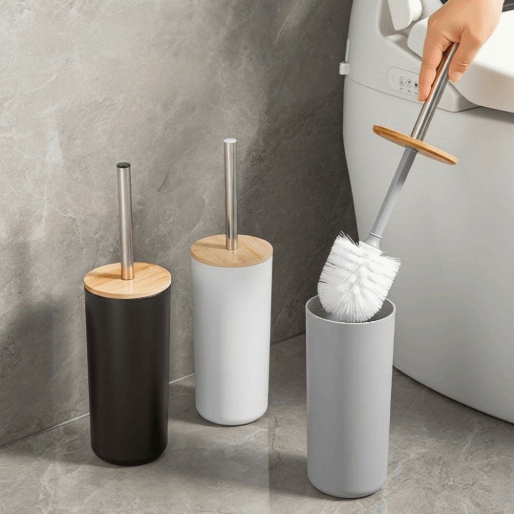 Set Sikat Toilet Anti Tetes de - Home Bathroom Cleaning Kit ulasan dan harga
