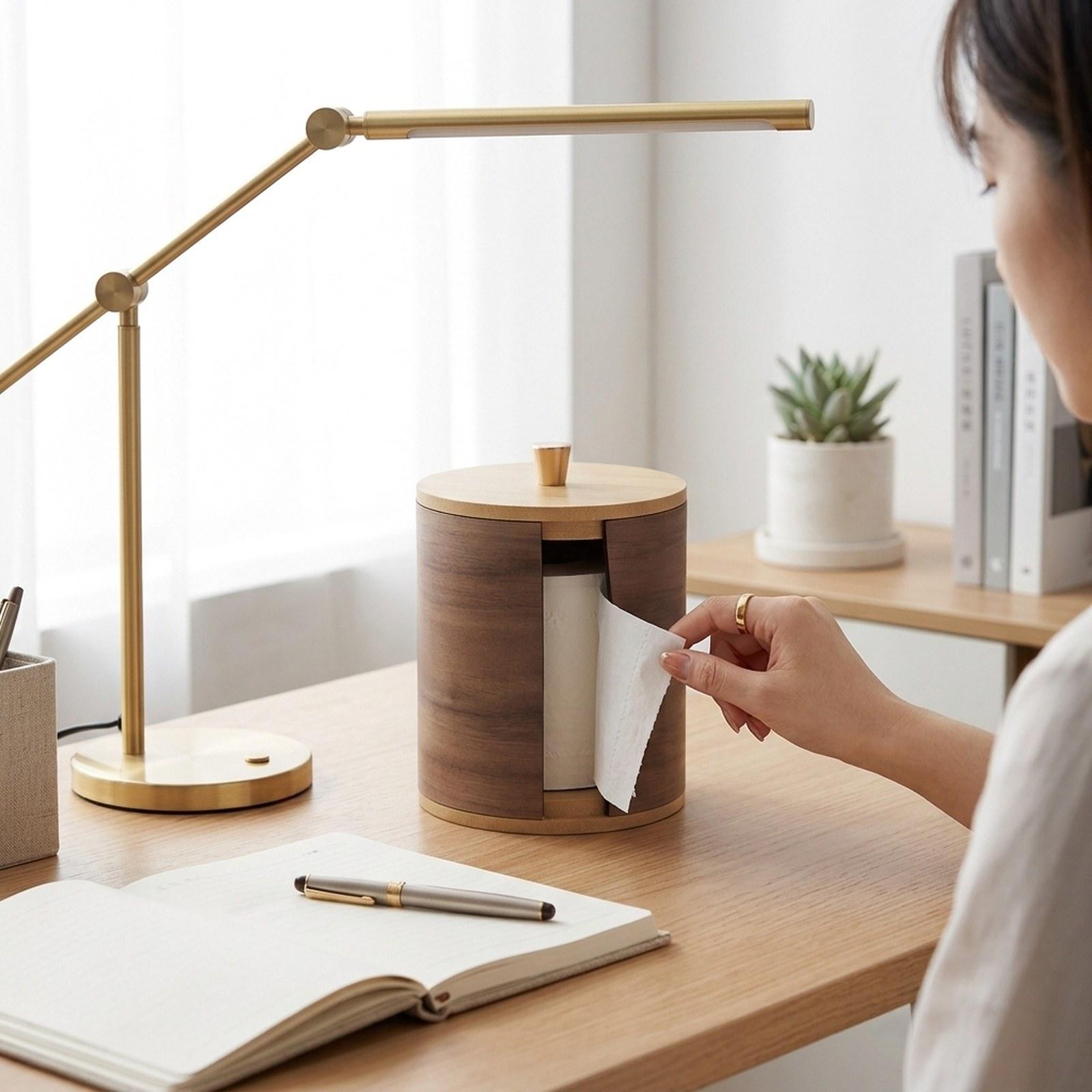 Tempat Tisu Gulung dengan Bagi - Home Bathroom Paper Towel Dispenser ulasan dan harga