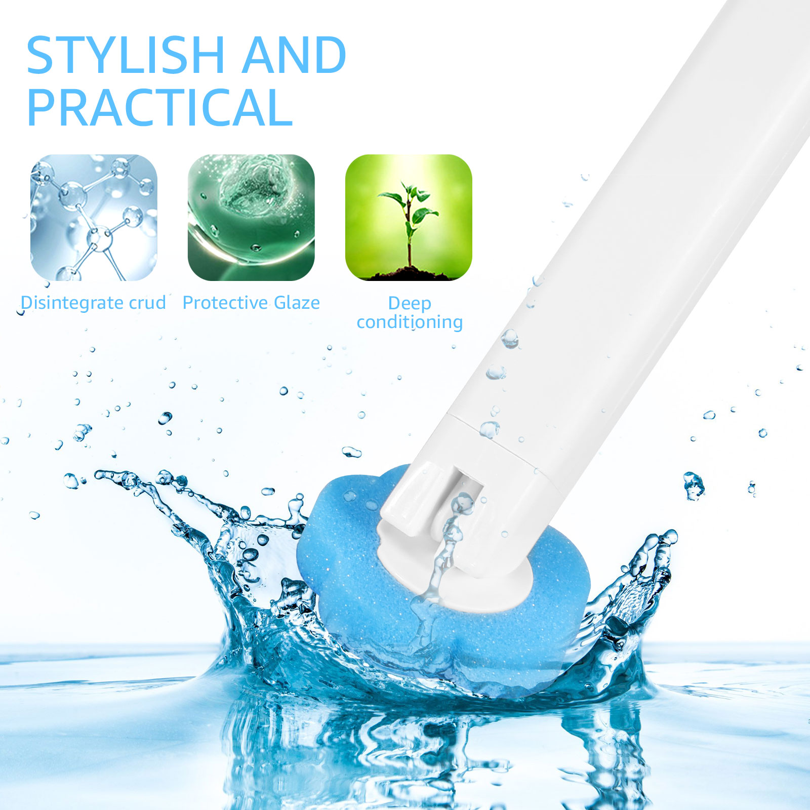 Set Sikat Toilet dan Tempat Pe - Home Bathroom Cleaning Kit ulasan dan harga