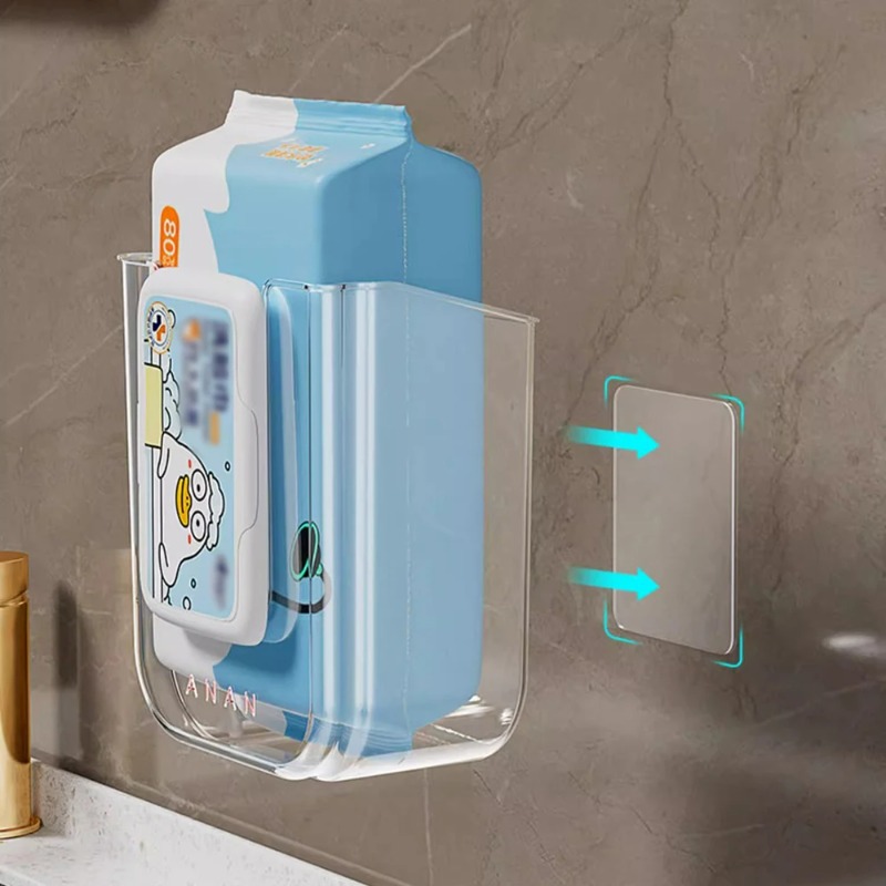 Dispenser Tisu Basah Tempel Di - Home Bathroom Paper Towel Dispenser ulasan dan harga