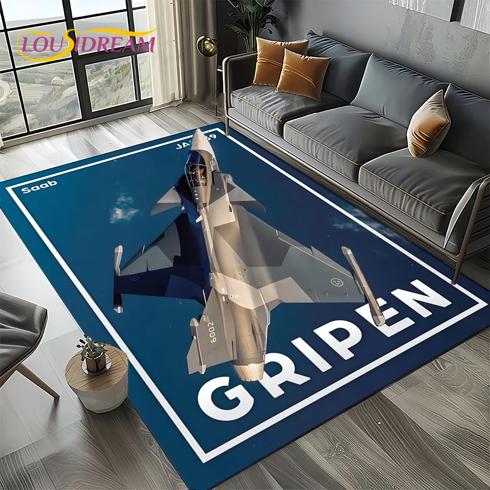 Karpet Kartun Pesawat Tempur J - Jet Home Bathroom Mats ulasan dan harga