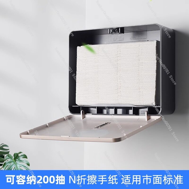 Kotak Tisu Dinding Tanpa Paku, - Home Bathroom Paper Towel Dispenser ulasan dan harga