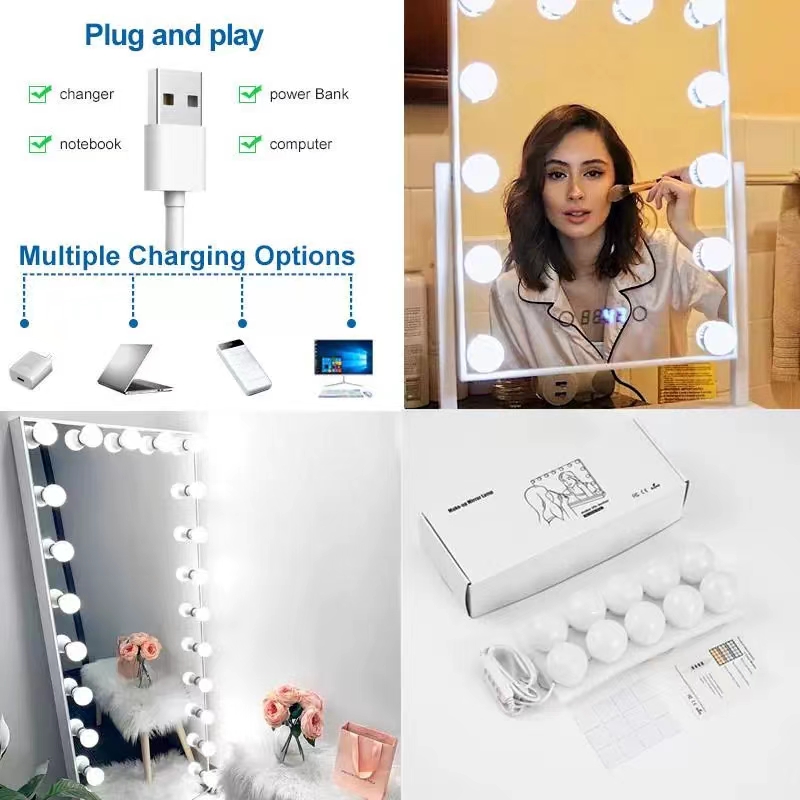 Lampu LED cermin pasta bola la - Home Theater Bathroom ulasan dan harga