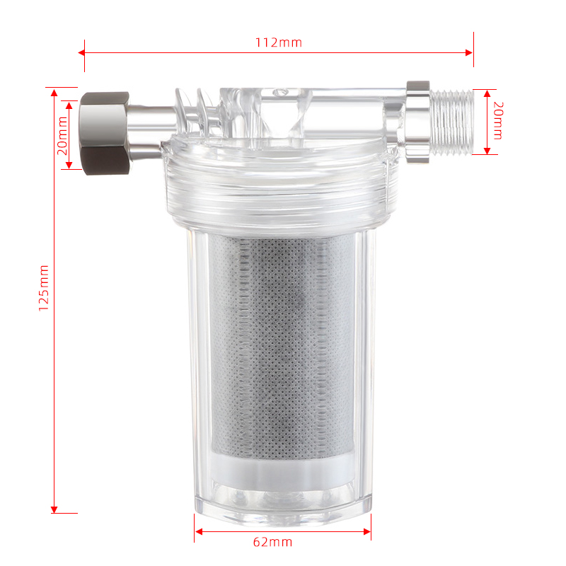 1 Buah Filter Pancuran Univers - Home Bathroom Water Filter ulasan dan harga