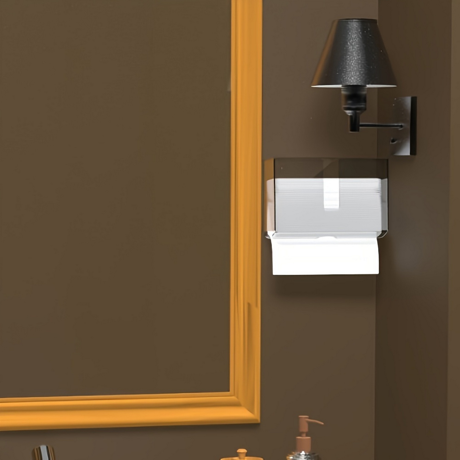 Dispenser Kotak Tisu Kantor Ru - Home Bathroom Paper Towel Dispenser ulasan dan harga