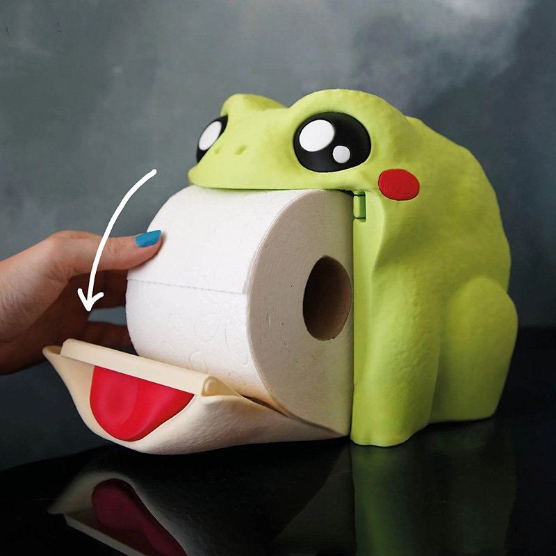 Kotak Tisu Katak Lucu Tempat H - Home Bathroom Paper Towel Dispenser ulasan dan harga