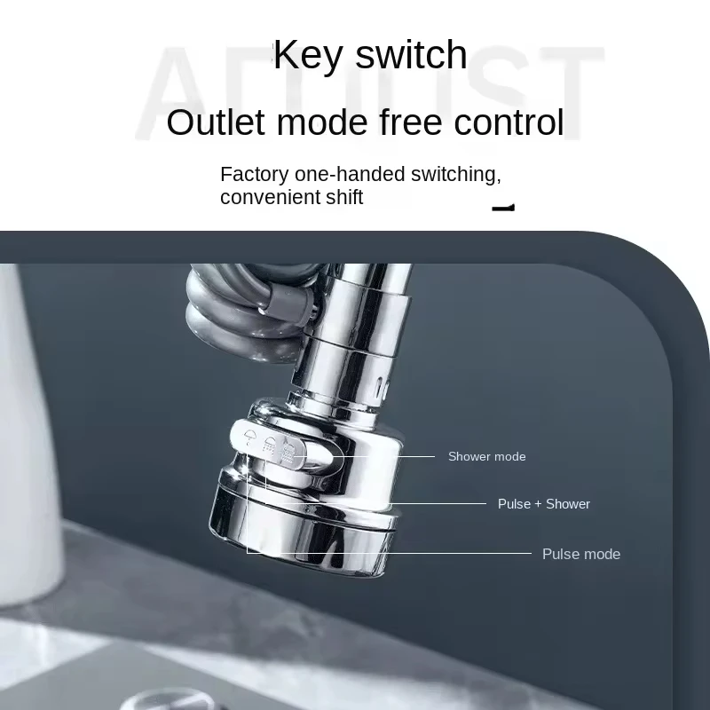 Keran Wastafel 3 Mode Baru, Ro - Home Bathroom Water Filter ulasan dan harga