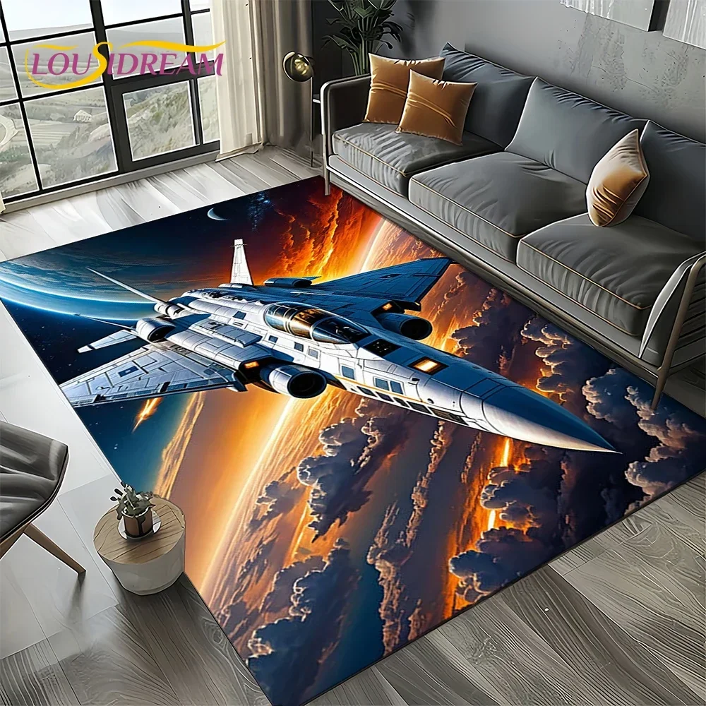 Karpet bergambar pesawat tempu - Jet Home Bathroom Mats ulasan dan harga