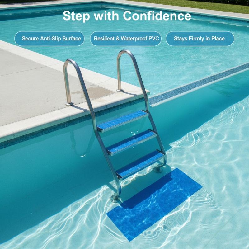 Alas Tangga Kolam Renang Anti  - Jet Home Bathroom Mats ulasan dan harga
