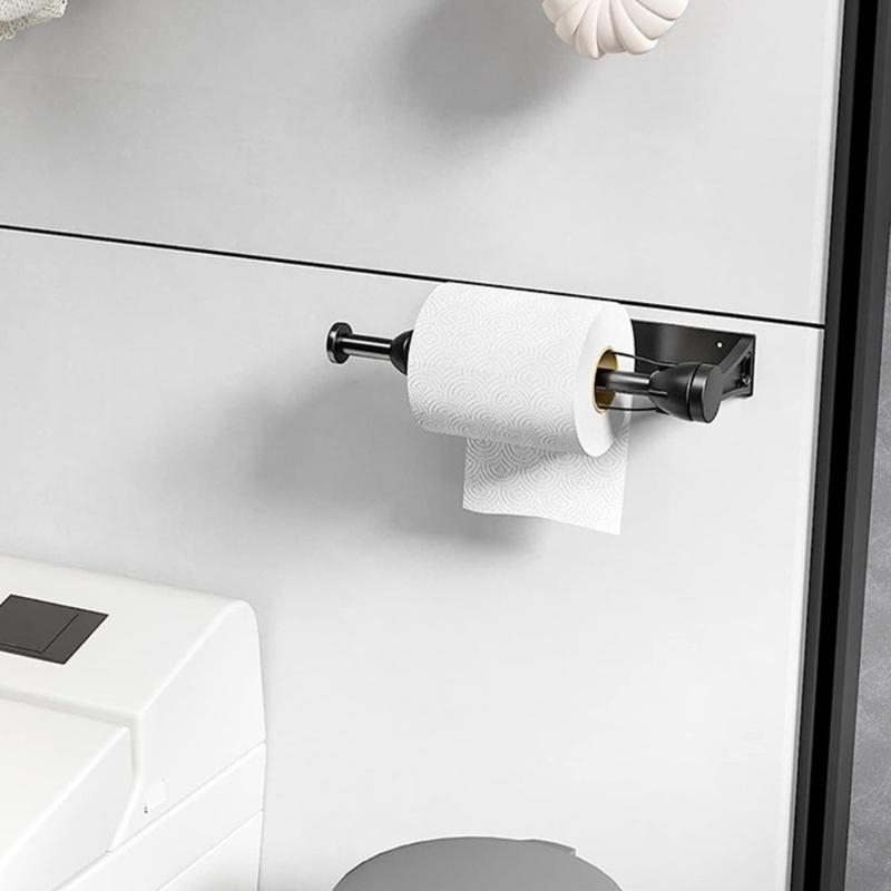 Tempat Handuk Kertas Perekat D - Home Bathroom Paper Towel Dispenser ulasan dan harga