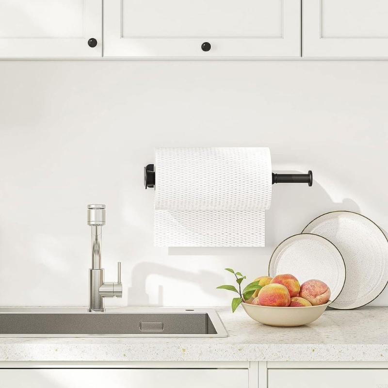 Tempat Handuk Kertas Perekat D - Home Bathroom Paper Towel Dispenser ulasan dan harga