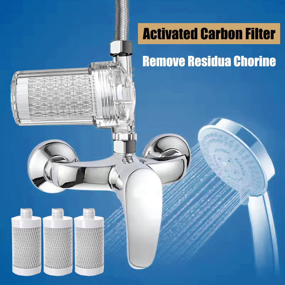 1 Buah Filter Pancuran Univers - Home Bathroom Water Filter ulasan dan harga