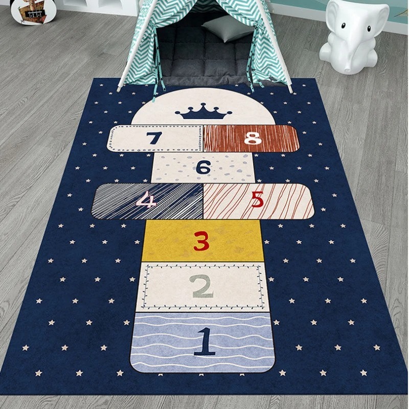 Karpet Hopscotch Anak-anak Abu - Home Bathroom Lights ulasan dan harga
