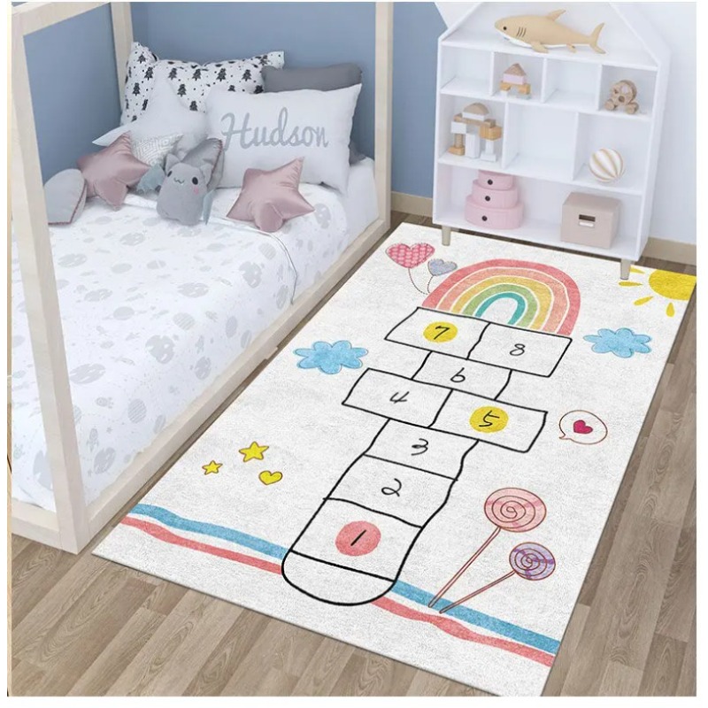 Karpet Hopscotch Anak-anak Abu - Home Bathroom Lights ulasan dan harga