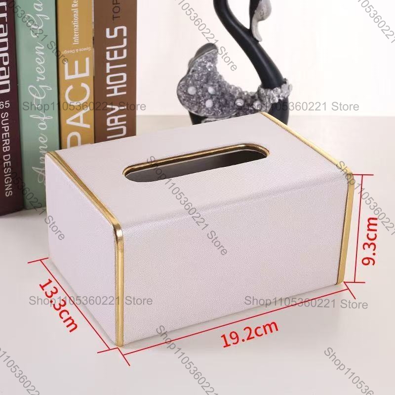 Penutup Kotak Tisu Kulit PU Te - Home Bathroom Paper Towel Dispenser ulasan dan harga
