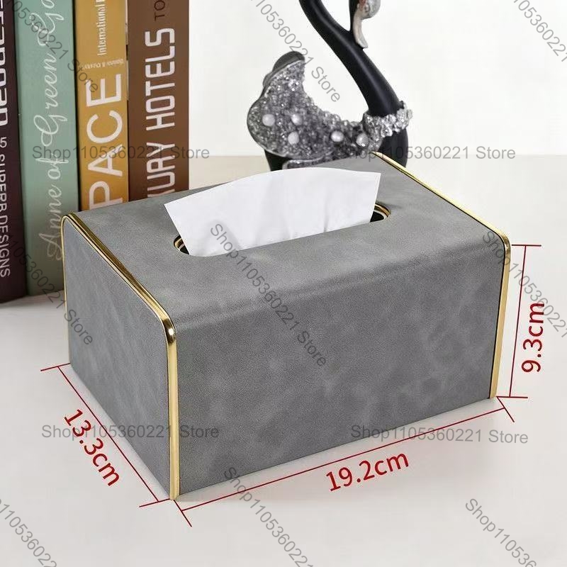 Penutup Kotak Tisu Kulit PU Te - Home Bathroom Paper Towel Dispenser ulasan dan harga