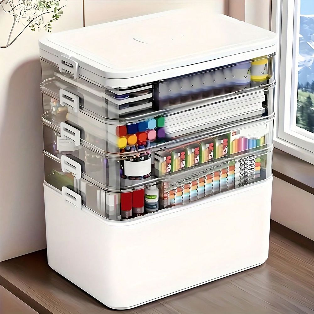 Organizer Obat Multi-Layer Tra - Home In Bathroom ulasan dan harga