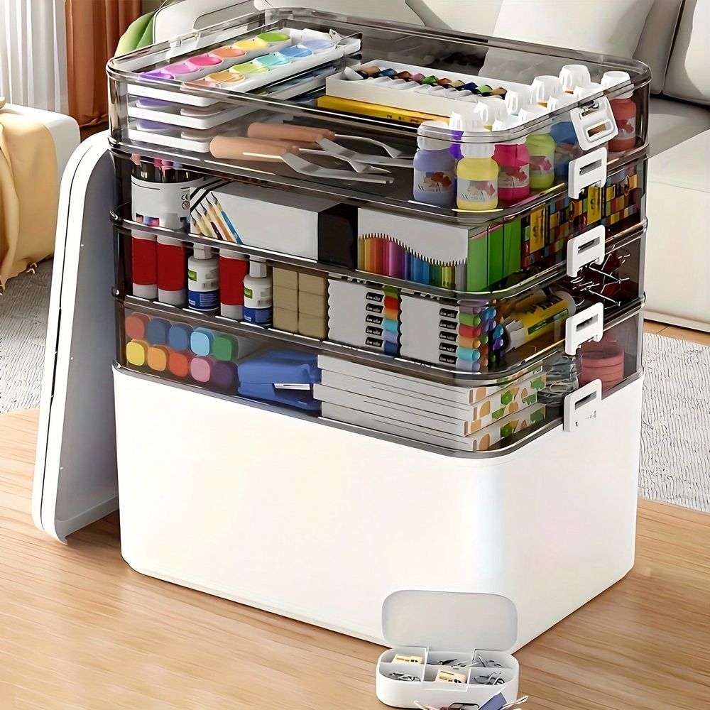 Organizer Obat Multi-Layer Tra - Home In Bathroom ulasan dan harga